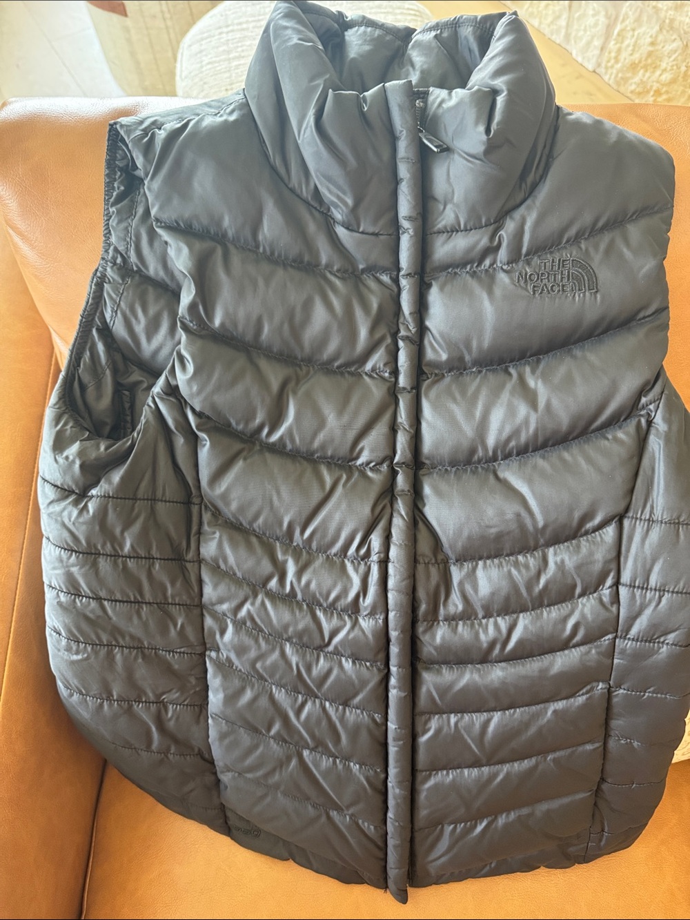 The North Face Black Quilted Puffer Vest
